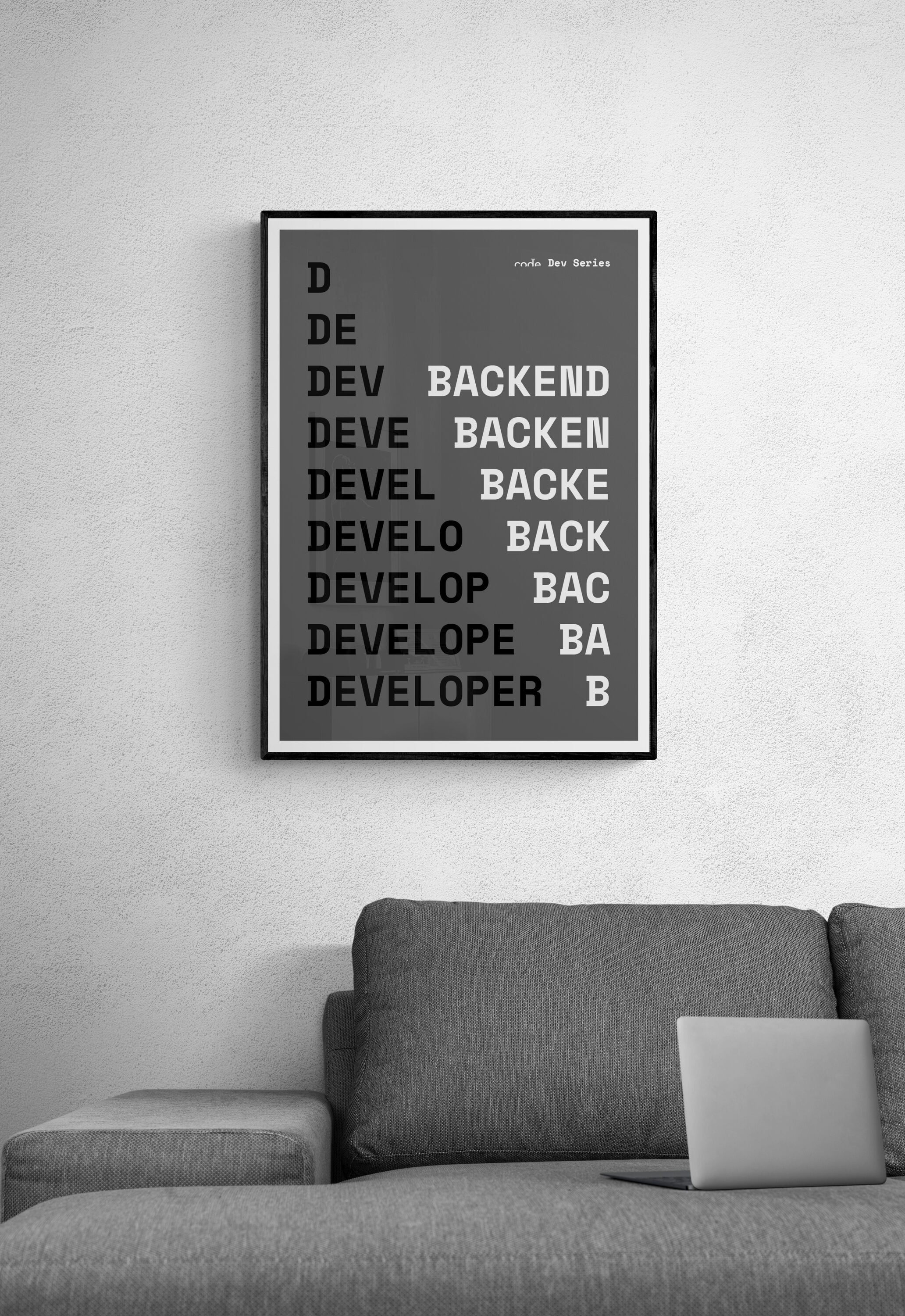 Backend Developer Poster