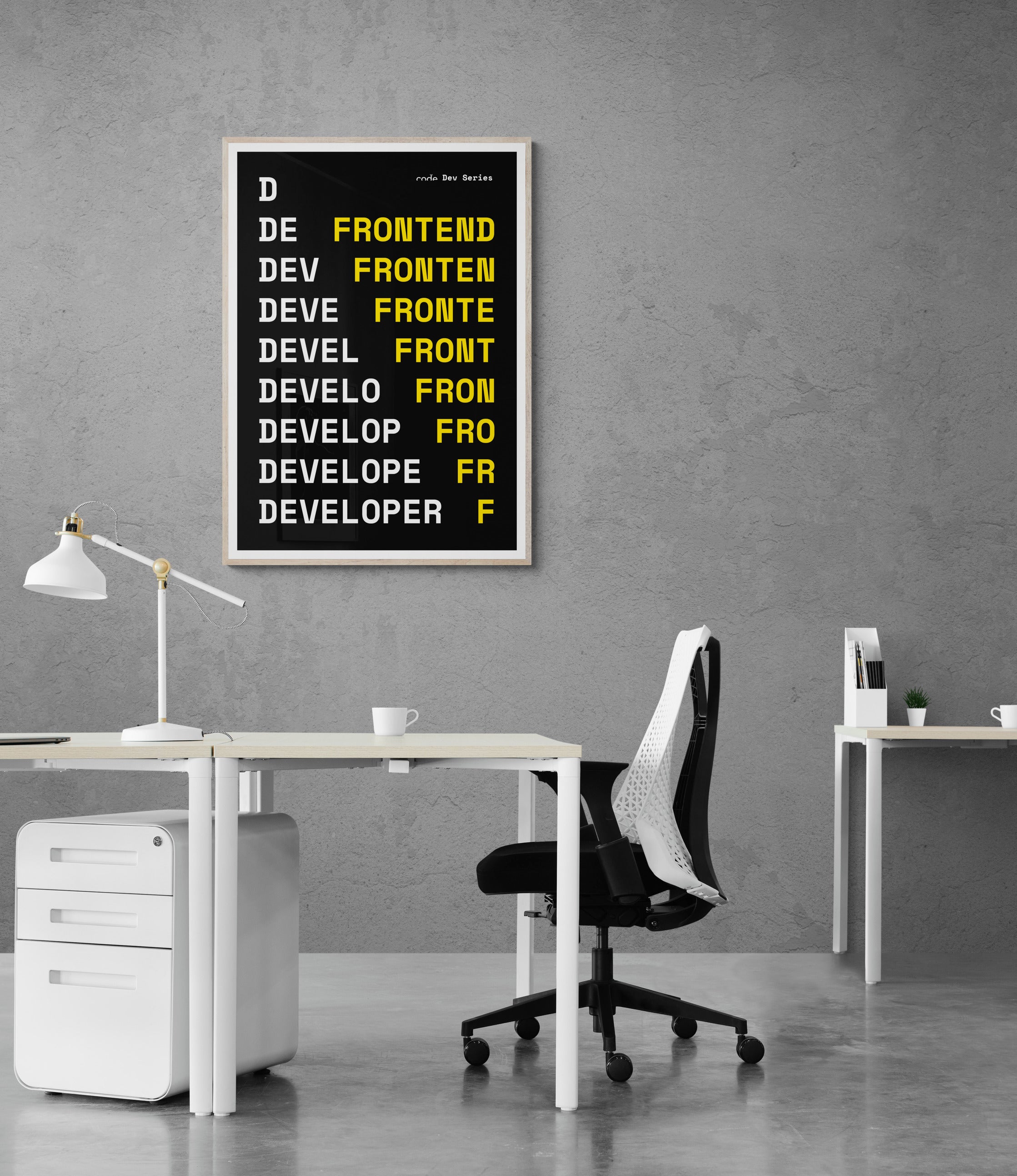 Frontend Developer Poster