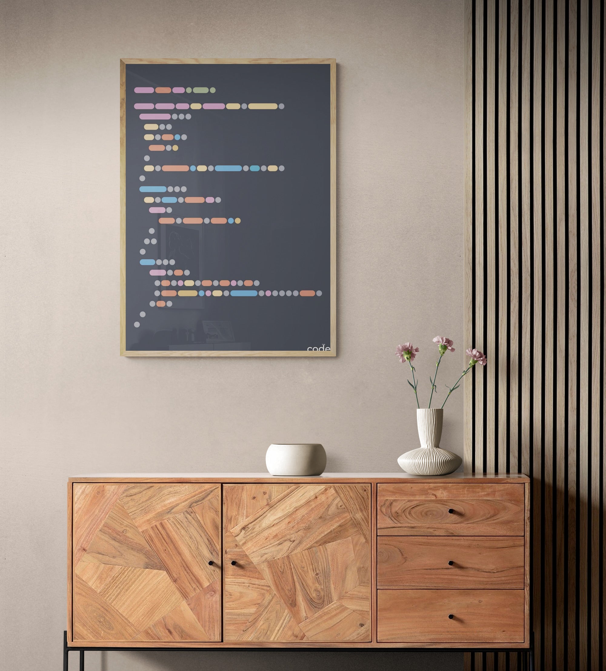 Pastel Color Theme Poster