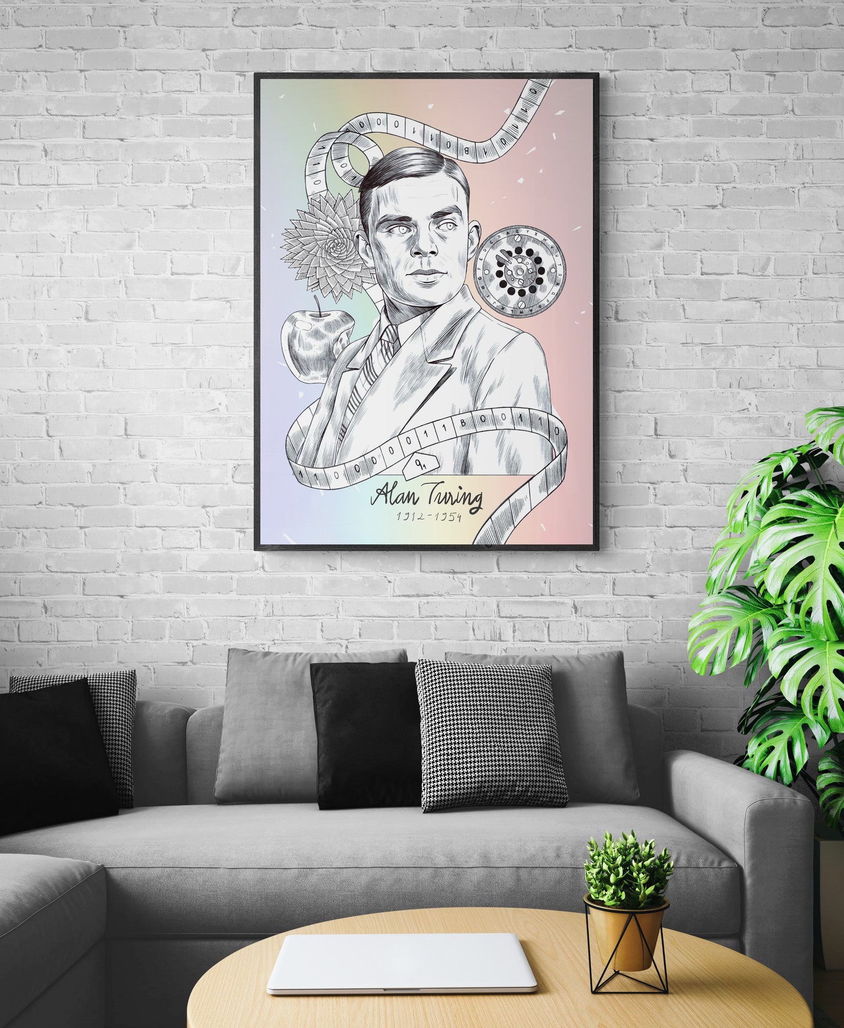 Alan Turing Poster