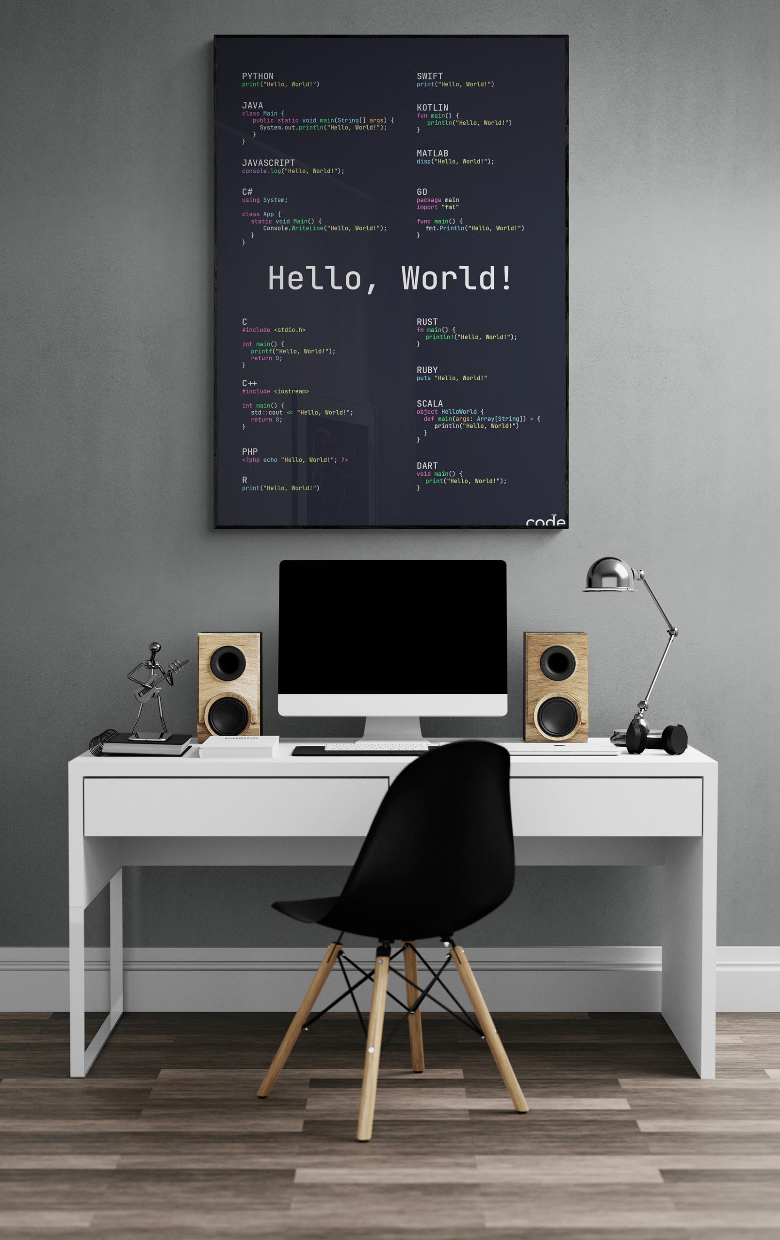 Hello, World! (Dracula) Poster