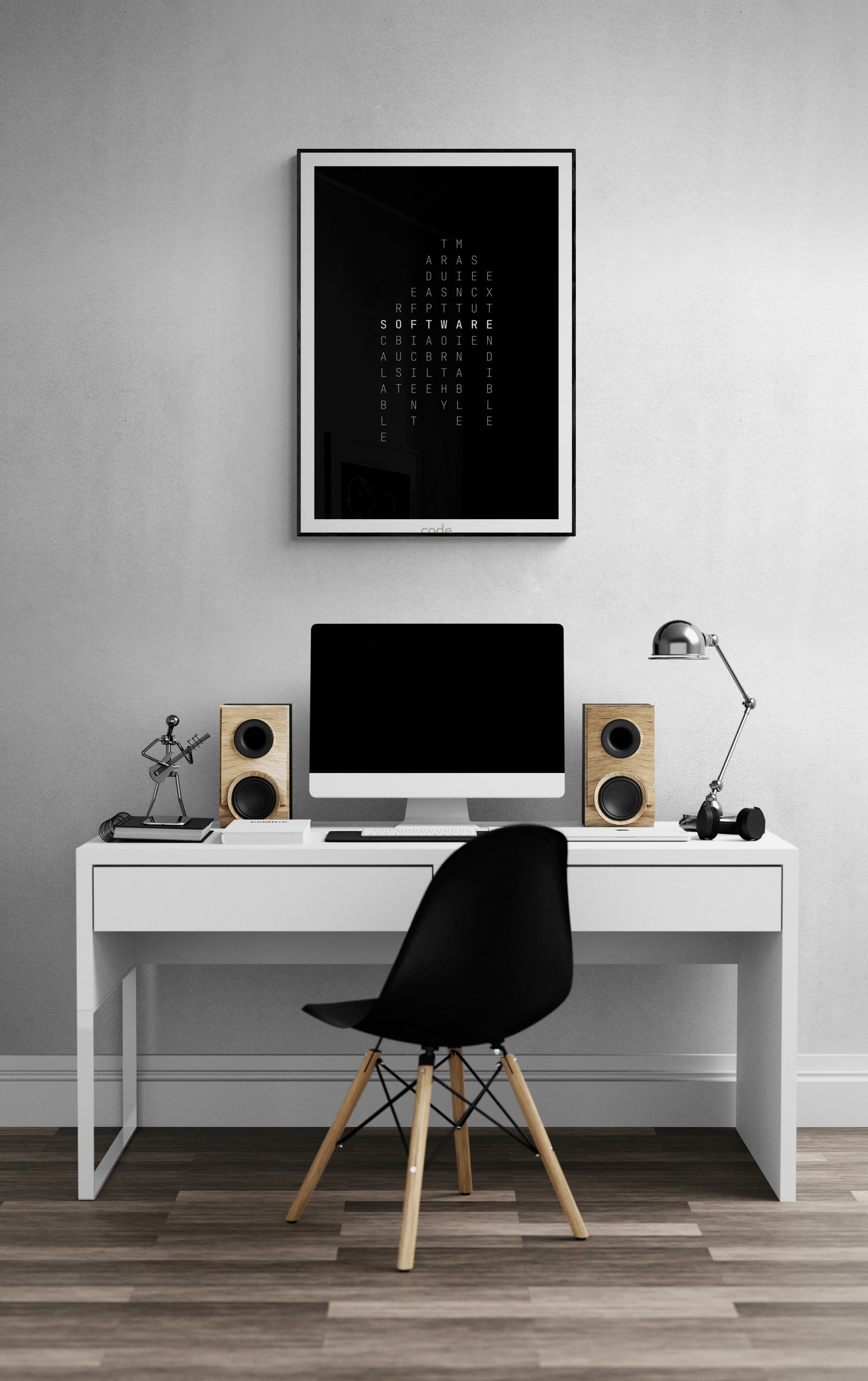 Software Crossword Poster