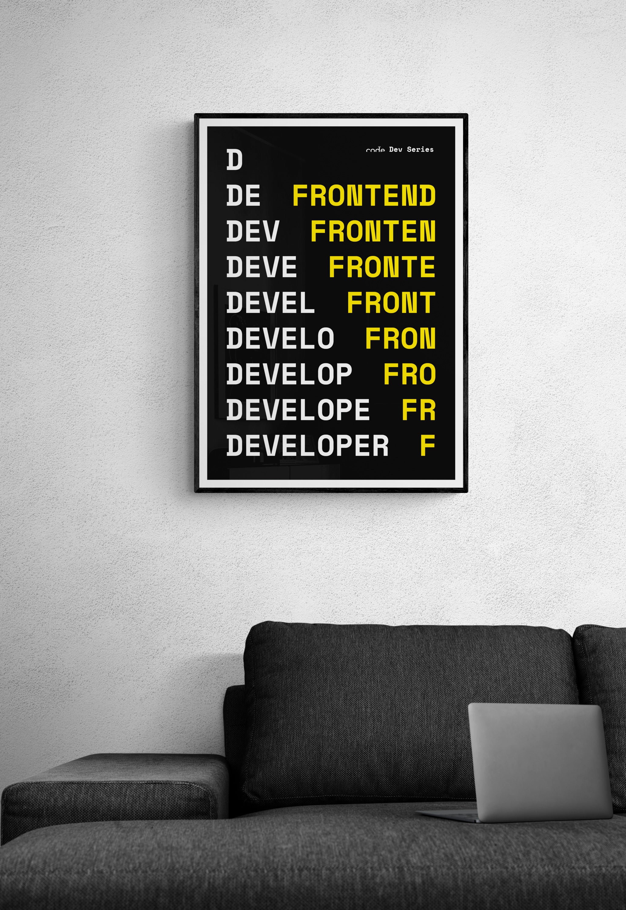 Frontend Developer Poster