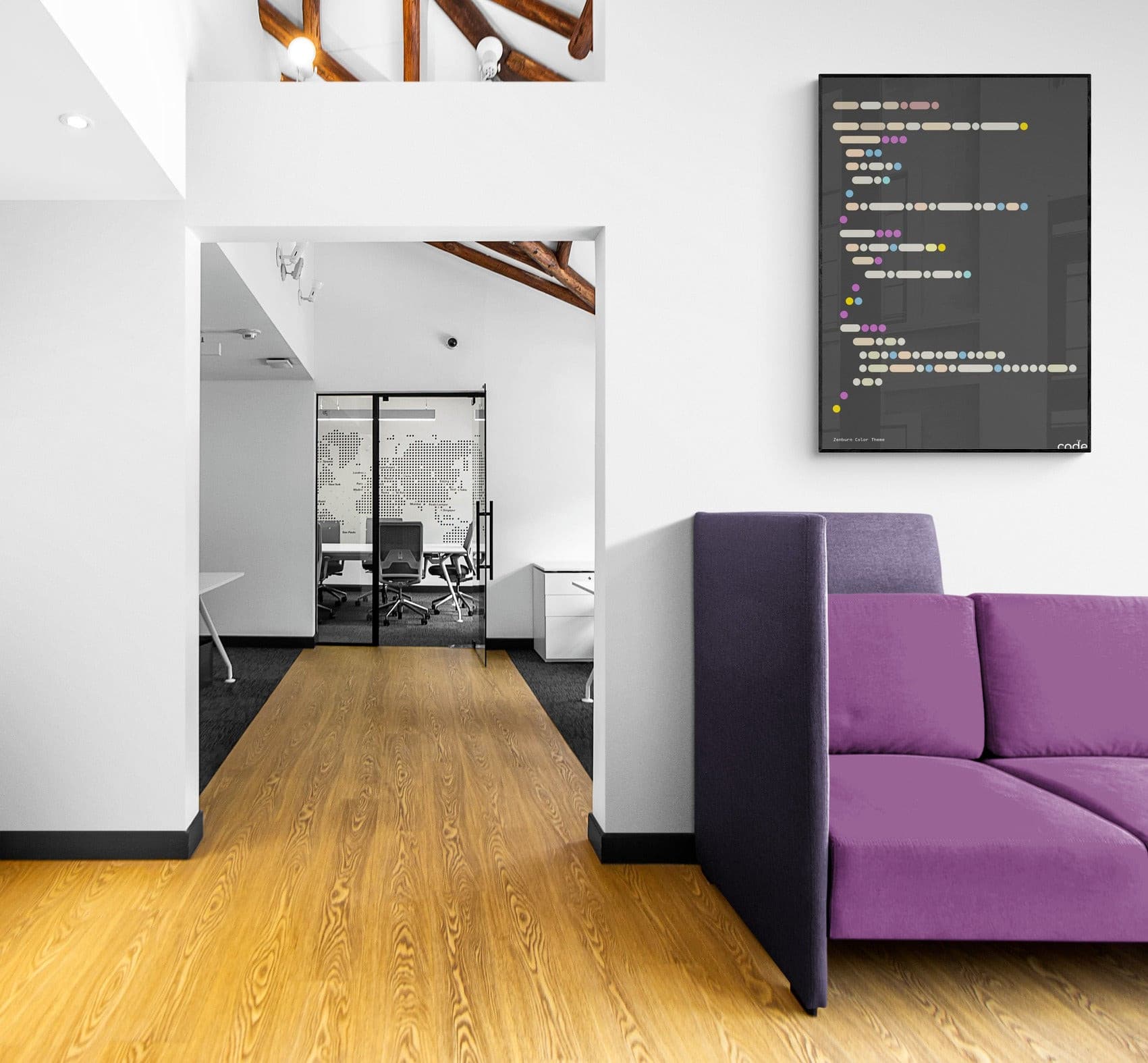 Zenburn Color Theme Poster