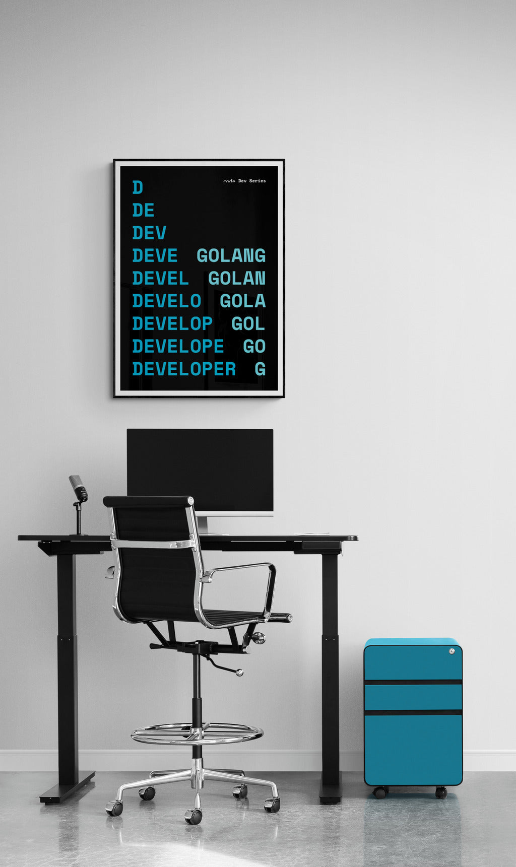 Golang Developer Poster