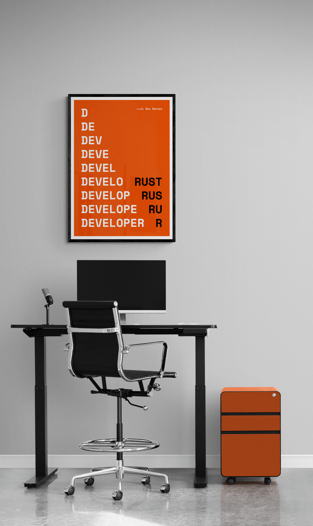 Rust Developer Poster