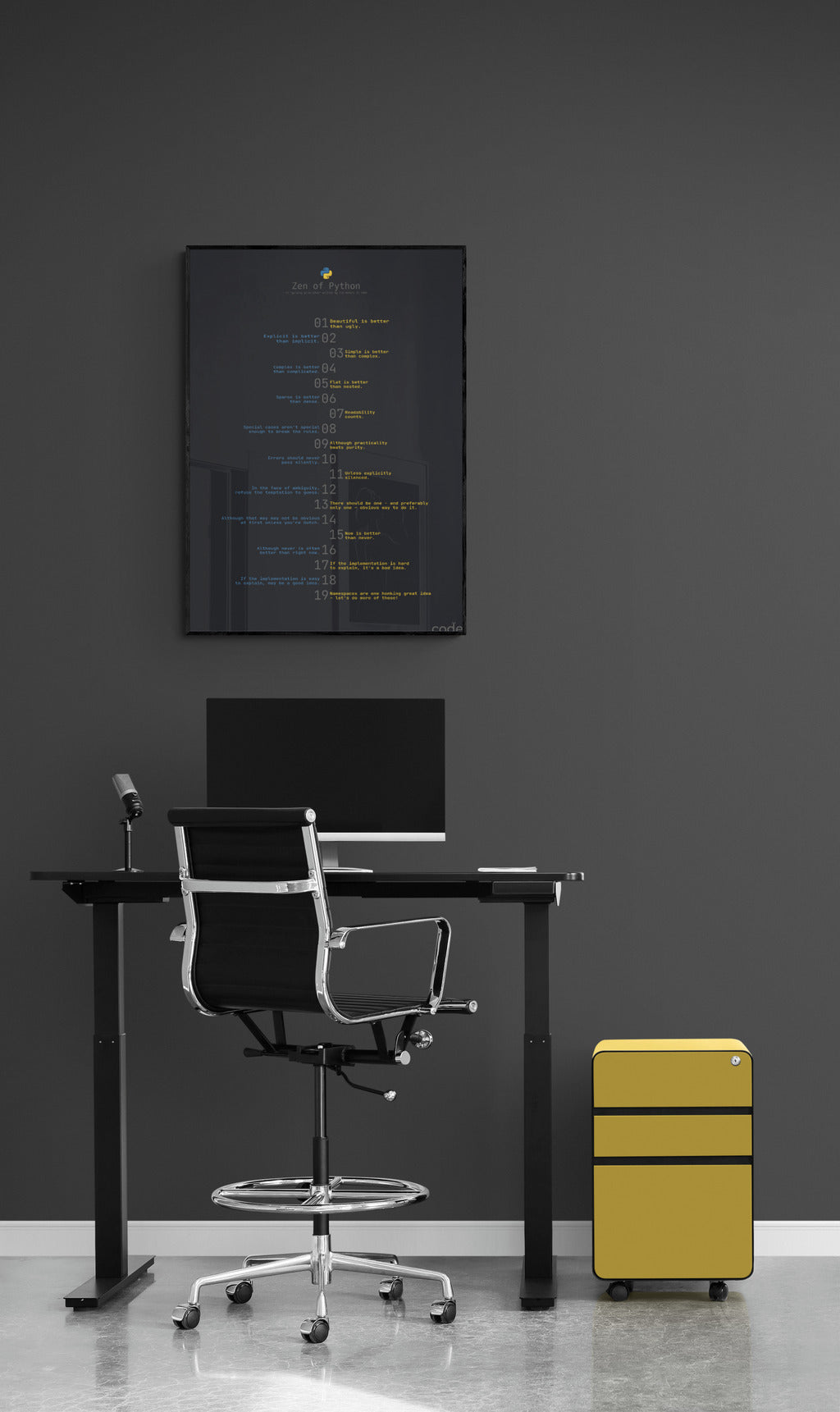 Zen Of Python Poster