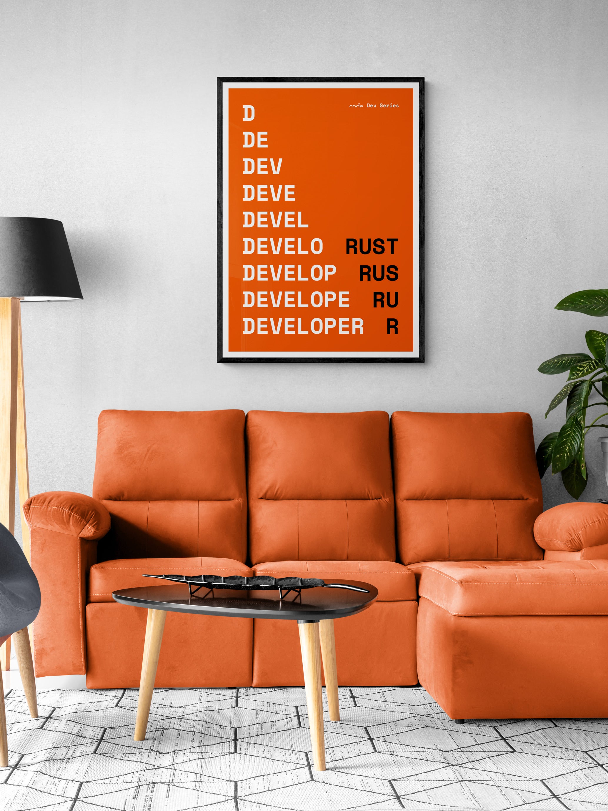 Rust Developer Poster