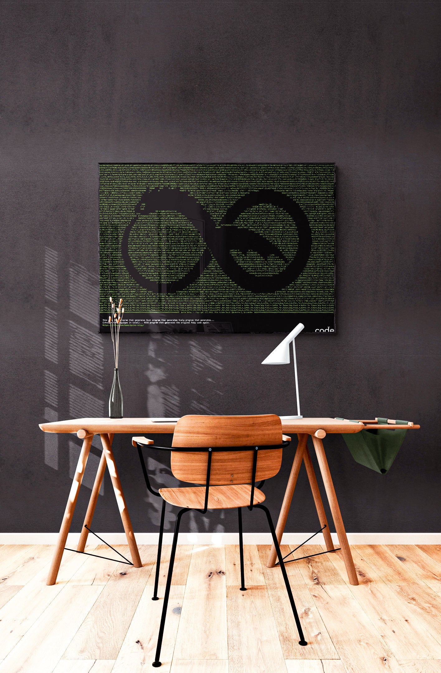 Ouroboros Quine Poster