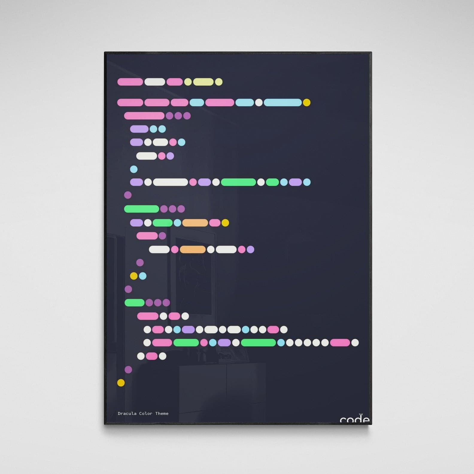 Dracula Color Theme Poster