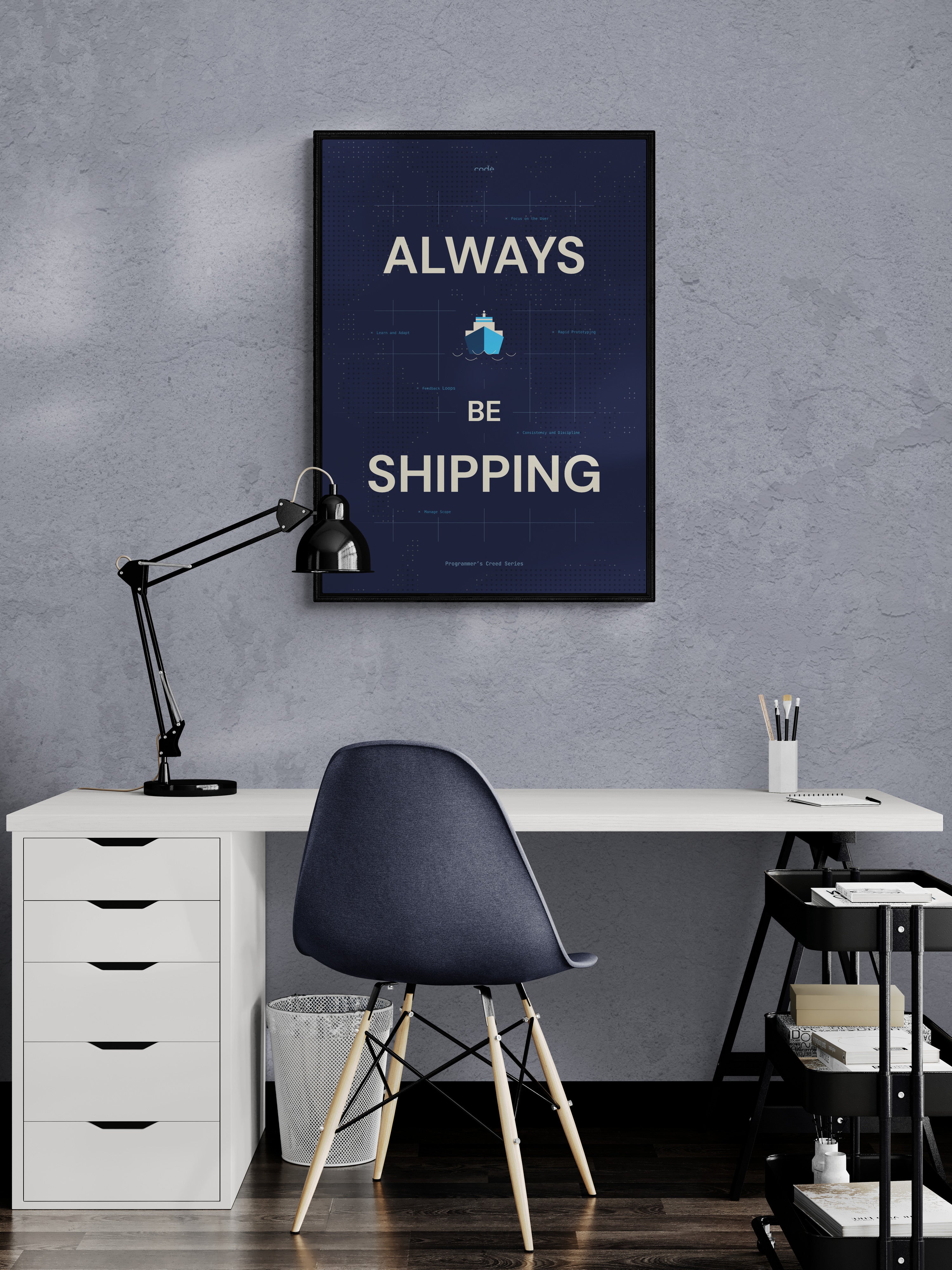 Always Be Shipping Poster